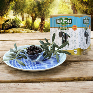 Az Tuzlu Orta Boy Siyah Zeytin 10 KG 300-350 Kalibre